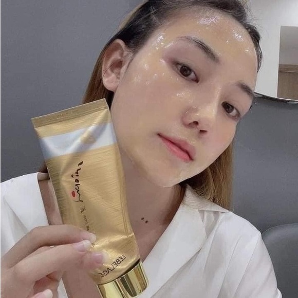 LEBELAGE HEEYUL 24K GOLD PEEL OFF PACK 150ML SKINCARE PORE CLEAN WRINKLES - Picture 4 of 5